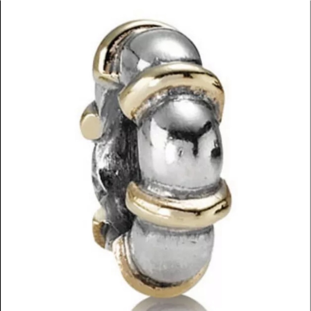 Pandora silver and gold “Seattle” spacer